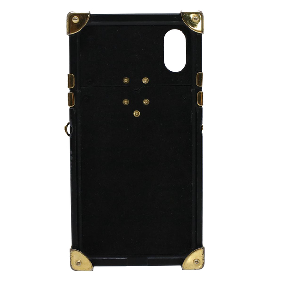 LOUIS VUITTON Monogram Reverse Eye Trunk iPhoneX Case M62619 LV Auth 50866 - Picture 2 of 13